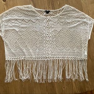 Fringe Crochet Top